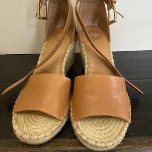 Nude Vince Camuto Wedges